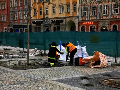 Na Rynek wjechał ciężki sprzęt. Ruszyła wielka metamorfoza [ZDJĘCIA] - 10