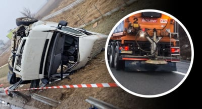 Gołoledź na Dolnym Śląsku. Sporo kolizji i trudne warunki dla kierowc&oacute;w [RAPORT Z DR&Oacute;G]