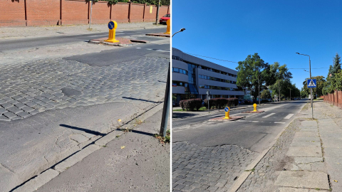 Ulica Poznańska do remontu. Projektant wciąż nie wie, czy zostanie na niej kostka - 0