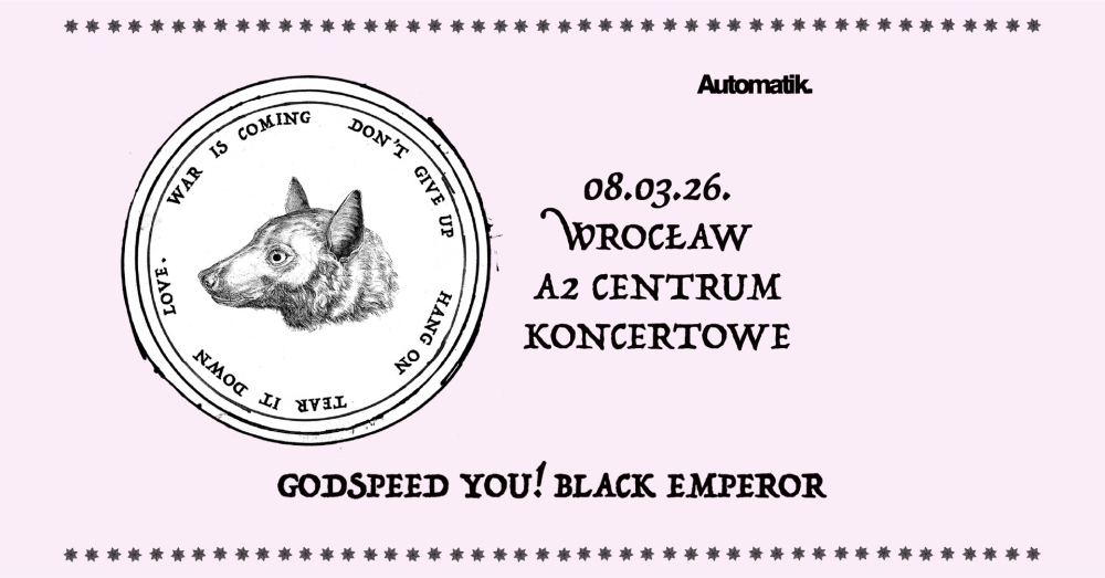 Godspeed You! Black Emperor we Wrocławiu [KONCERT] - fot. Automatik.