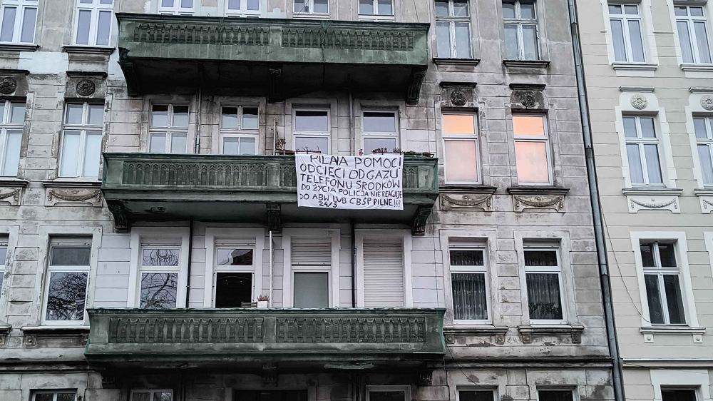 Bez ogrzewania w środku zimy. Lokatorzy z Kleczkowskiej apelują o interwencję - Bez gazu od dwóch tygodni. Mieszkańcy kamienicy przy Kleczkowskiej proszą o pomoc