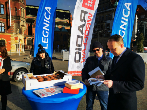 Pączek z prezydentem w Radiu Wrocław. Świętujemy tłusty czwartek w Jeleniej Górze, Legnicy, Wałbrzychu - 6