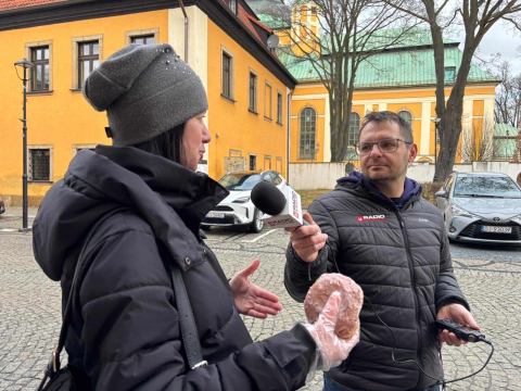 Pączek z prezydentem w Radiu Wrocław. Świętujemy tłusty czwartek w Jeleniej Górze, Legnicy, Wałbrzychu - 7