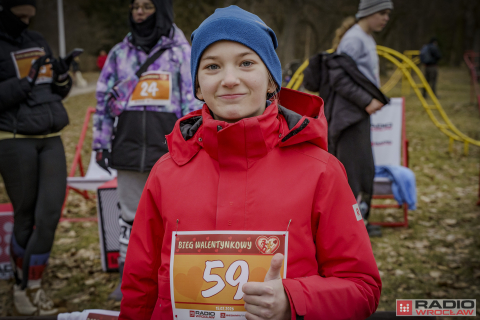 Bieg Walentynkowy Radia Wrocław! Dziś spotkaliśmy się w Parku Skowronim - 12