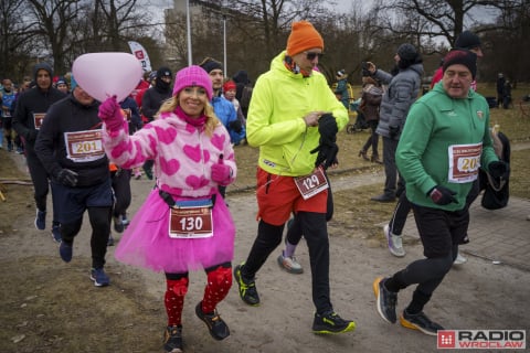 Bieg Walentynkowy Radia Wrocław! Dziś spotkaliśmy się w Parku Skowronim - 158