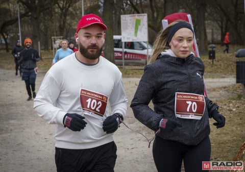 Bieg Walentynkowy Radia Wrocław! Dziś spotkaliśmy się w Parku Skowronim - 202