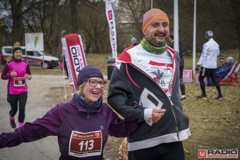 Bieg Walentynkowy Radia Wrocław! Dziś spotkaliśmy się w Parku Skowronim - 219
