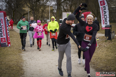 Bieg Walentynkowy Radia Wrocław! Dziś spotkaliśmy się w Parku Skowronim - 220