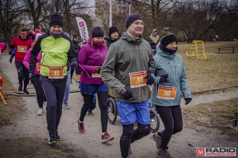 Bieg Walentynkowy Radia Wrocław! Dziś spotkaliśmy się w Parku Skowronim - 44