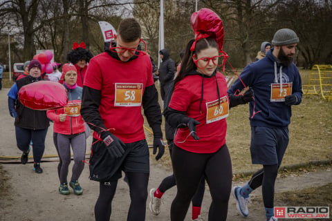 Bieg Walentynkowy Radia Wrocław! Dziś spotkaliśmy się w Parku Skowronim - 74