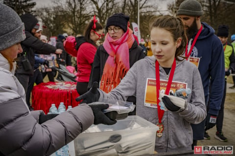 Bieg Walentynkowy Radia Wrocław! Dziś spotkaliśmy się w Parku Skowronim - 76