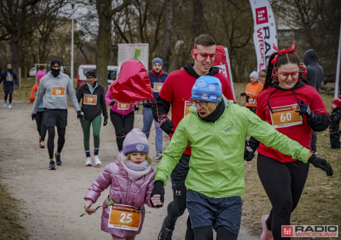 Bieg Walentynkowy Radia Wrocław! Dziś spotkaliśmy się w Parku Skowronim - 81