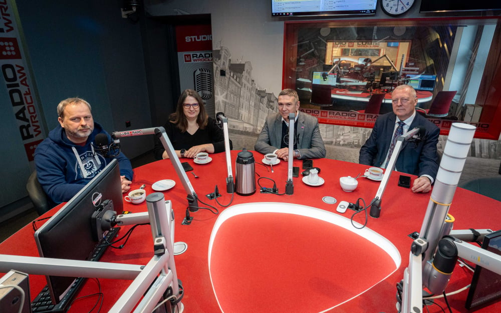 Debata parlamentarna: Marek Chmielewski, Paweł Hreniak, Marta Stożek i Arkadiusz Sikora - Debata parlamentarna w Radiu Wrocław.