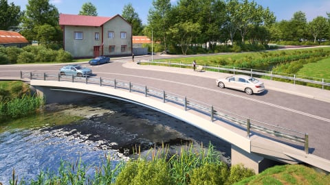 Ponad 230 mln złotych na drogi w powiecie wrocławskim. Na liście most zniszczony przez powódź. Co jeszcze? [WIZUALIZACJE] - 1