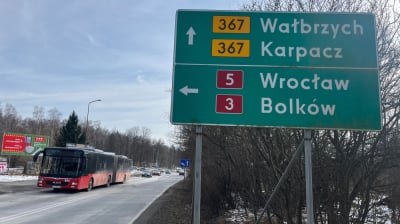 Bankructwo projektanta wstrzymało inwestycję! Przebudowa ronda w Jeleniej G&oacute;rze op&oacute;źniona