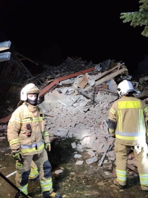 Wybuch w Polanicy-Zdroju. Budynek zawalił się w nocy, mieszkaniec wydobyty spod gruzów - 2