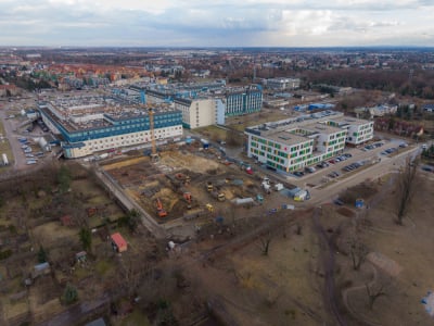 Budują nowe Centrum Pediatryczne, a obok wąska uliczka. Będzie duży problem z dojazdem?