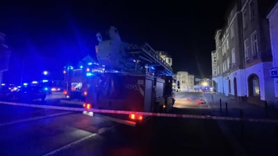 Wyciek gazu w Jeleniej G&oacute;rze. Centrum miasta zamknięte dla ruchu