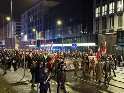 Ulicami Wrocławia przeszedł marsz upamiętniający Żołnierzy Wyklętych [ZDJĘCIA]
