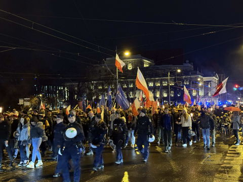 Ulicami Wrocławia przeszedł marsz upamiętniający Żołnierzy Wyklętych [ZDJĘCIA] - 0