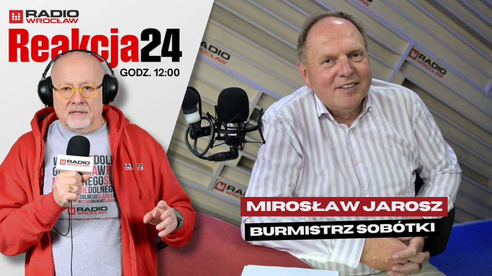Reakcja24: Sprawa dawnego hotelu "Miś" i nie tylko. O Sobótce z burmistrzem Mirosławem Jaroszem - Mirosław Jarosz gościem Reakcji24.