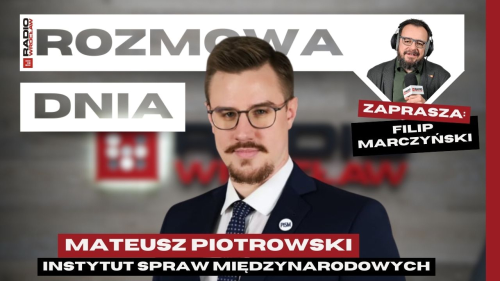 Rozmowa dnia: Świat po ataku Izraela i USA na Iran. Gość: Mateusz Piotrowski - analityk PISM - Rozmowa dnia w Radiu Wrocław od wtorku do piątku o godz. 8:30.