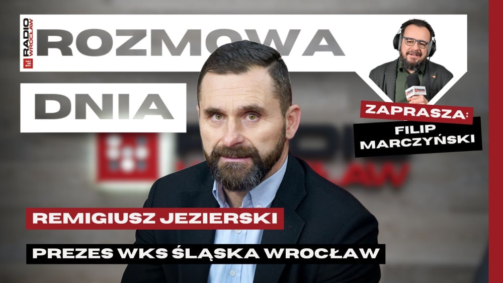 Remigiusz Jezierski w Radiu Wrocław: Sprawa w prokuraturze? Życzymy powodzenia, nie mamy nic do ukrycia - Remigiusz Jezierski gościem Rozmowy Dnia.