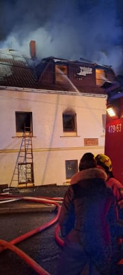 Spłonął dawny pensjonat w Świeradowie-Zdroju. W środku budynku znaleziono ciało - 2