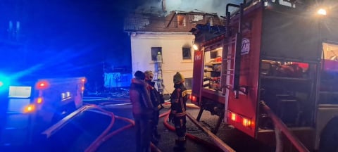 Spłonął dawny pensjonat w Świeradowie-Zdroju. W środku budynku znaleziono ciało - 4