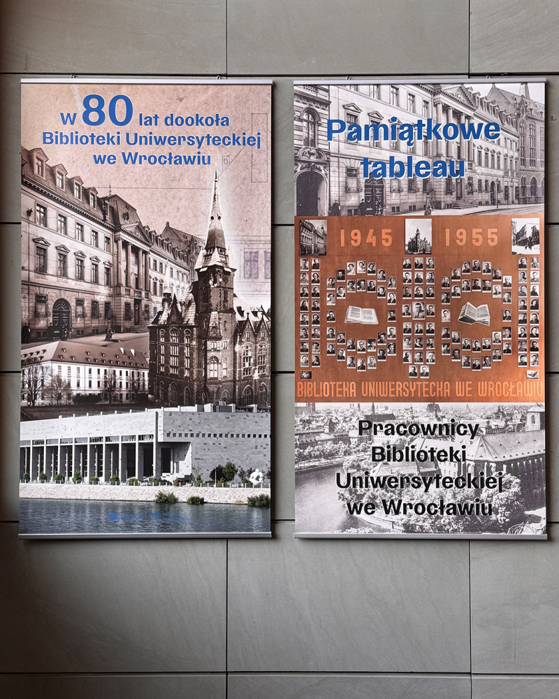 Dźwiękowa Historia - 80-lecie Biblioteki Uniwersyteckiej we Wrocławiu  - fot. Biblioteka Uniwersytecka we Wrocławiu.