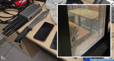 25-latek strzelał w szyby restauracji. Policja znalazła u niego nie tylko pistolet