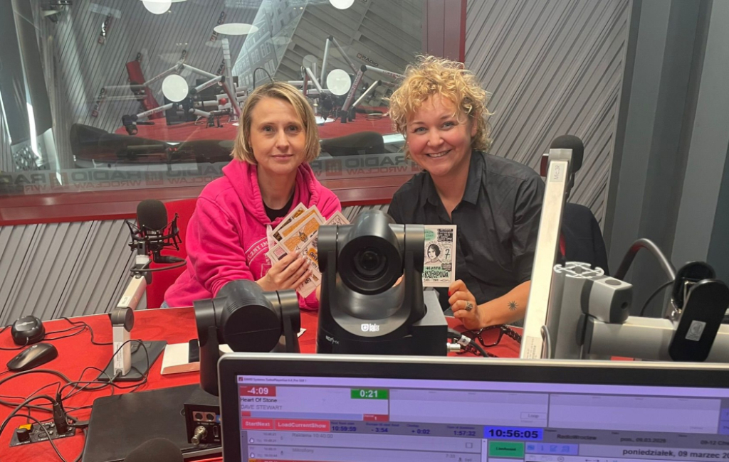 Chwalimy Swoje: Kobiecym szlakiem dolnośląskiej medycyny. O prof. Hannie Hirszfeldowej i nie tylko - Wiola Samborska i Ewa Pluta w studiu Radia Wrocław.