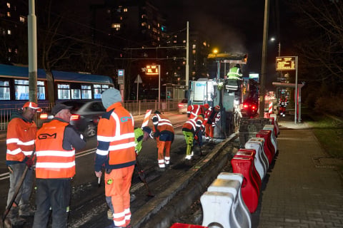 Remont i potężne korki na Grabiszyńskiej. "To jakiś żart, nieporozumienie" - 9