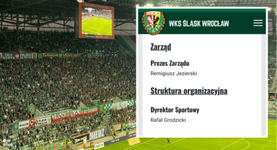 O co chodzi z nowym wiceprezesem Śląska? Klub nie pochwalił się nowym menadżerem