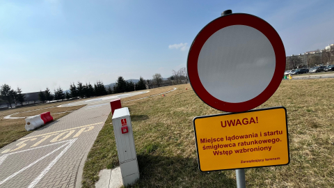 Inwestycje w jeleniogórskim szpitalu. Zmodernizowano SOR i lądowisko dla helikopterów - 1