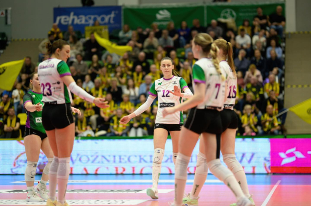 Porażka na koniec sezonu. Siatkarki #VolleyWrocław uległy Sokołowi - Wrocławianki zakończyły sezon na 11. miejscu.