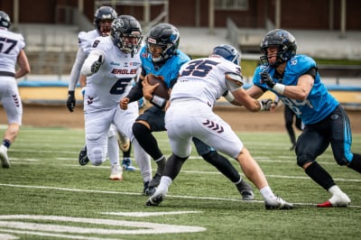 Panthers Wrocław zaczęli sezon. Warsaw Eagles jednak zbyt mocni