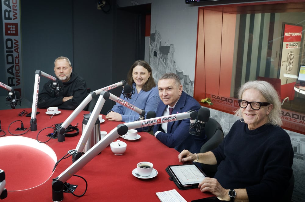 Debata Parlamentarna w Radiu Wrocław: Stożek, Hreniak, Sikora, Mieszkowski - Goście Debaty Parlamentarnej.