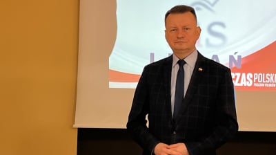 Mariusz Błaszczak odwiedził Dolny Śląsk. M&oacute;wił o programie SAFE i wsp&oacute;łpracy z USA