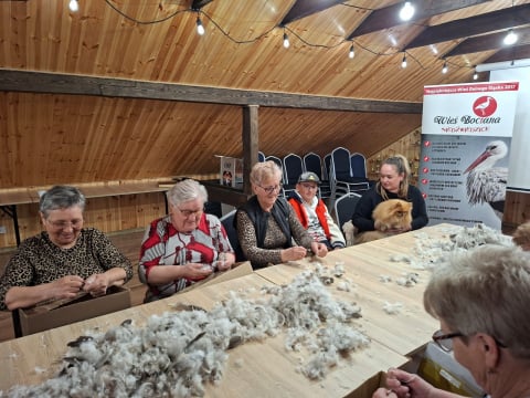 Cała wieś darła pierze na poduszki i kołdry. W Niedźwiedzicach to sposób na pożegnanie zimy - 3