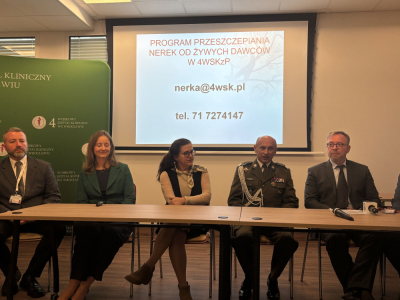 Przeszczepy nerek od żywych dawc&oacute;w. Szpital Wojskowy rusza z nowym programem
