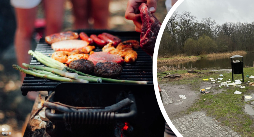 Śmieci walają się po wrocławskich parkach. Tak wyglądają po weekendzie grillowania. Zapomnieliśmy o zasadach? – Ciepła pogoda przyciąga do parków. Problem śmieci wraca do Wrocławia