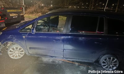 Kompletnie pijana jechała samochodem bez dw&oacute;ch opon. "Z pojazdu odpadały elementy"