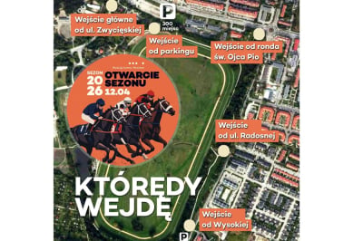 Otwarcie sezonu wyścigowego na Partynicach 2026. Jak dojechać i co czeka na gości?