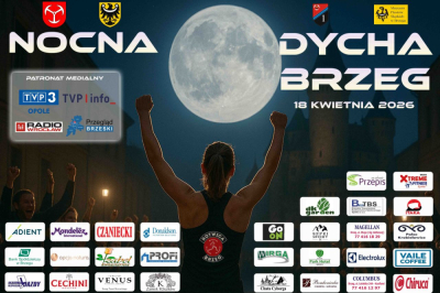 Wkr&oacute;tce VII Edycja Biegu "Nocna Dycha" w Brzegu