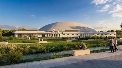 Jeden z największych tego typu obiektów w Polsce. Zobacz jak będzie wyglądało Wrocławskie Centrum Sportu - 2