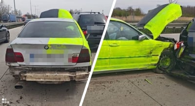 Chwilę wcześniej kupił BMW, kt&oacute;rym uciekał na A4. Oto szczeg&oacute;ły pościgu za 23-latkiem