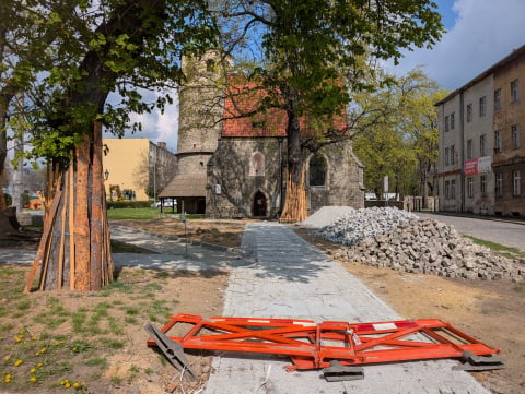 Rotunda Świętego Gotarda bardziej dostępna i reprezentacyjna. Trwa rewitalizacja - 4