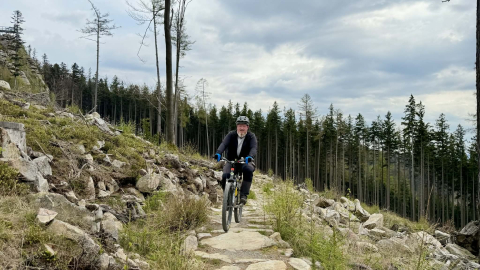 Ostre Koło sprawdziło trasy w okolicach Lądka-Zdroju. 20 kilometrów wiosennej jazdy - 10
