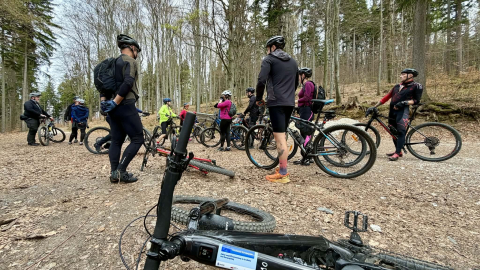 Ostre Koło sprawdziło trasy w okolicach Lądka-Zdroju. 20 kilometrów wiosennej jazdy - 11